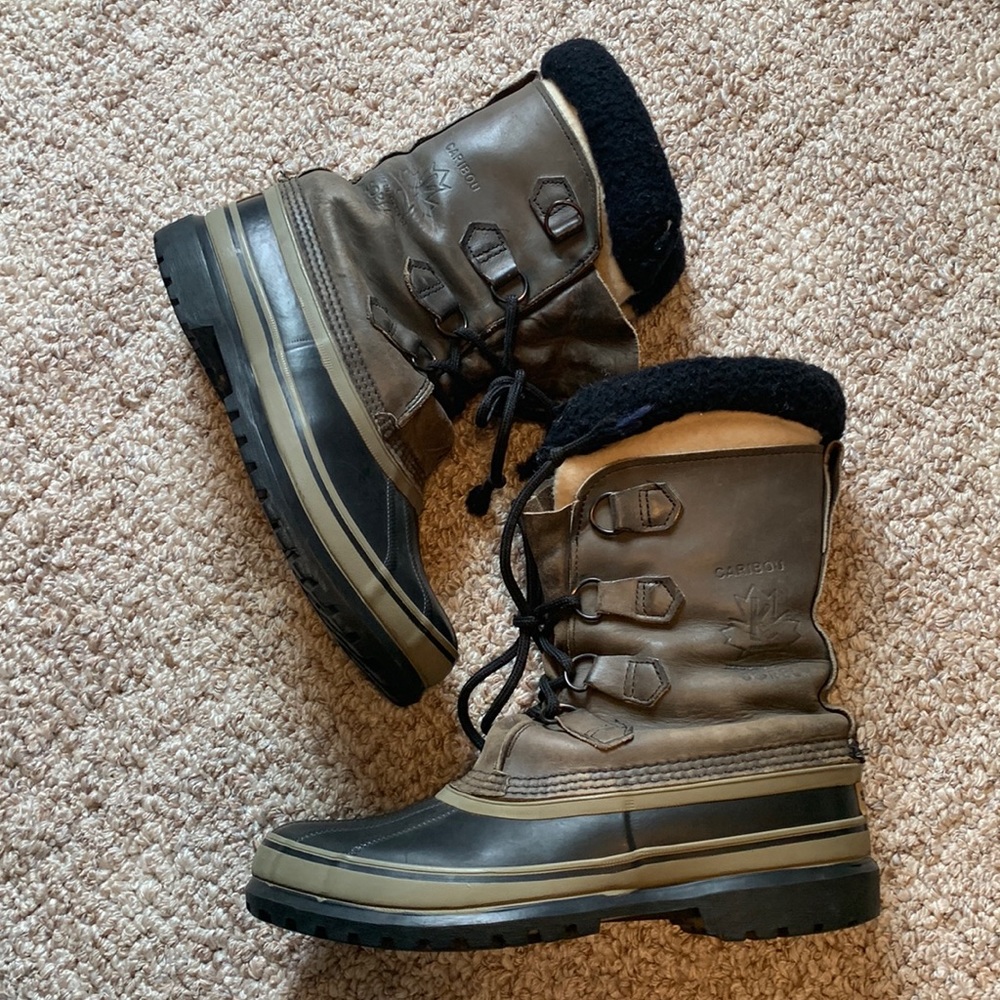 Sorel Caribou boots made in Canada